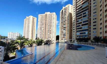 Apartamento a venda no brisas na paralela com 2 quartos varanda e nascente