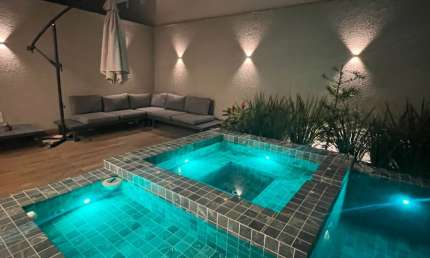 Casa a venda no jaguar residence villas do atlantico 4 quartos  mobiliada piscina espaço gourmet