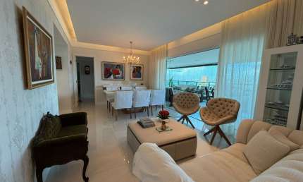 Apartamento a venda na mansão grazia com 4 suites reformado e vista mar na graça