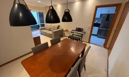 Apartamento a venda na pituba com 3 quartos mobiliado varanda e nascente no vittorio rossi