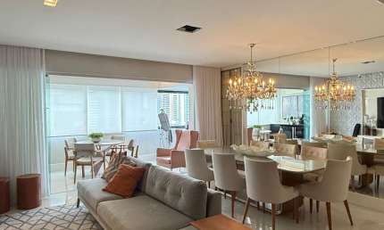 Apartamento a venda no loteamento aquarius com 3 quartos reformado e varanda gourmet