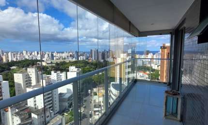 Apartamento a venda no neo itaigara com 2 suites reformado nascente e varanda gourmet