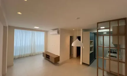 Apartamento para locação no caminho das arvores quarto e sala nascente