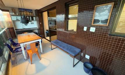 Apartamento a venda em patamares com 2 quartos varanda gourmet e mobiliado no bela vista