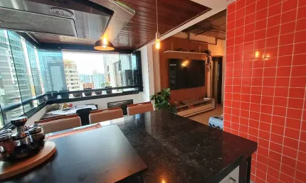 Apartamento a venda no pituba ville com 4 suítes nascente e vista mar