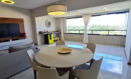 Apartamento a venda em patamares com 3 suites vista mar no mirante patamares