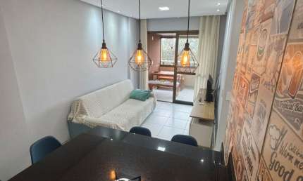 Apartamento a venda no cosmopolitan em alphaville 1 quarto e sala nascente