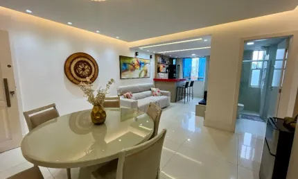 Apartamento a venda no caminho das árvores com 2 quartos mobiliado e reformado
