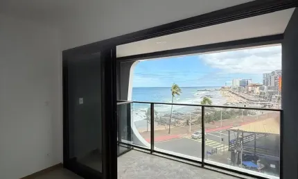 Apartamento a venda na barra 1 quarto vista mar no spot barra