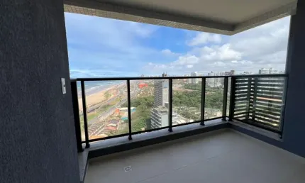 Apartamento a venda no ancoratto jaguaribe com 2 quartos vista mar e andar alto