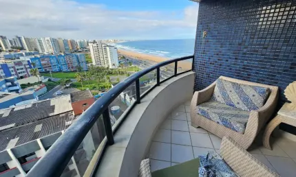 Cobertura a venda em armação 2 suites nascente vista mar e piscina no bahia suites