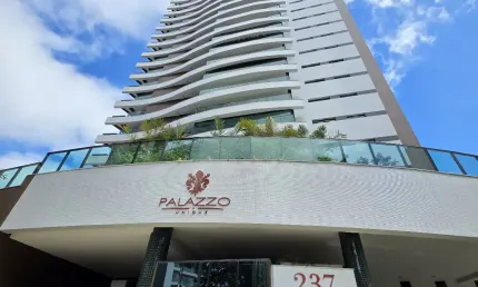 Apartamento a venda no caminho das árvores com 4 suites andar alto no palazzo unique