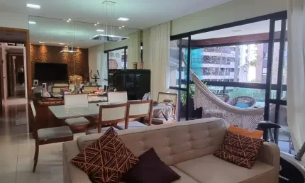 Apartamento a venda em alphaville 1 com 3 quartos varanda gourmet no palm ville