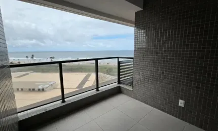 Apartamento a  venda no ocean house jaguaribe com 2 quartos e vista mar