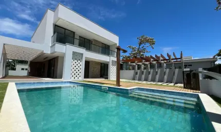 Casa a venda em guarajuba com 6 suites piscina e área gourmet no cond paraiso