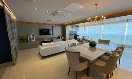 Apartamento a venda no hemisphere 360 com 3 suítes reformado e vista mar
