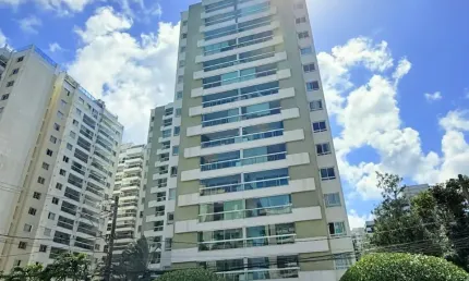 Apartamento a venda em alphaville 1 com 2 quartos varanda e mobiliado no lion
