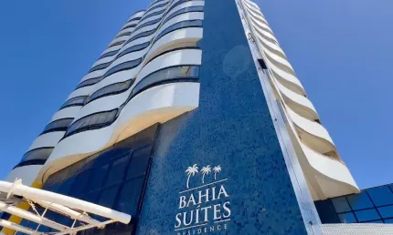Apartamento a venda em armação quarto e sala vista mar no bahia suites