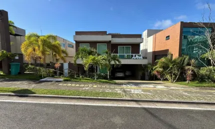 Casa a venda em alphaville 2 salvador com 5 suites mobiliada piscina e área gourmet