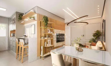 Lançamento em Piracicaba com 2 dormitórios à venda, 56 m², no bairro Gleba Califórnia