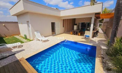 Casa em Condomínio a ve nda no Damha l, 3 quartos, 3 suítes, 4 vagas, no bairro Bongue em Piracicaba - SP