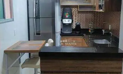 Apartamento a venda no Condomínio Parque Pallas, 2 quartos, 1 vaga, no bairro Campestre em Piracicaba – SP