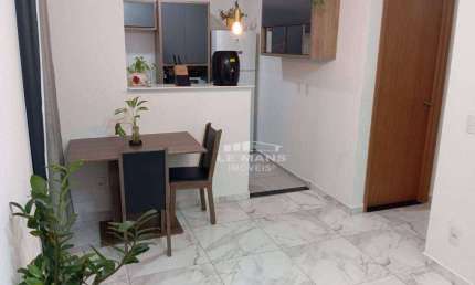 Apartamento a venda no Piazza Platina, 2 quartos, 1 vaga, no bairro Jardim Parque Jupiá em Piracicaba – SP