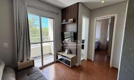 Apartamento a venda no Edifício Spazio Palazzo Di Spagna, 2 quartos, 1 vaga, no bairro Piracicamirim em Piracicaba – SP