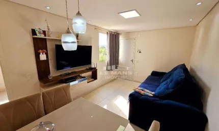 Apartamento a venda no Condomínio Parque Ville, 2 quartos, 1 vaga, no bairro Jardim Nova Suiça em Piracicaba - SP