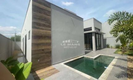 Casa a venda no Residencial Damha II, 4 quartos, 4 suítes, 2 vagas, no bairro Ondas em Piracicaba - SP