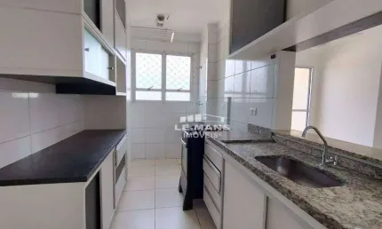 Apartamento a venda no edificio las palmas, 2 quartos,1 vaga de garagem, no bairro dois córregos em piracicaba - sp