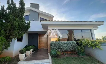 Casa com 4 dormitórios à venda por R$2.200.000 - Residencial Portal Da Serra - Marilia/SP
