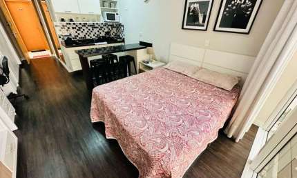 ALUGUE STUDIO 30m² | ED. NEW CONCEPT RESIDENCE - RUA VISCONDE DE NACAR, CENTRO