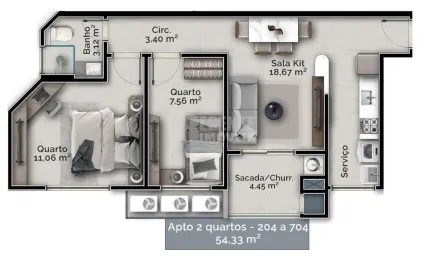 Apartamento à venda no bairro Carvoeira em Florianópolis