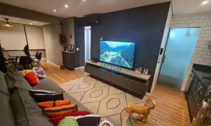 Apartamento mobiliado com 2 quartos, 60m² - À venda no Brooklin, São Paulo/SP