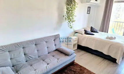 Studio à venda totalmente mobiliado e equipado - Excelente para investidores - em Pinheiros