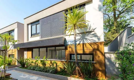 Casa com piscina e jardim, 4 suítes, 367m² à venda em condompinio fechado no Alto da Boa Vista - Agende sua visita!!