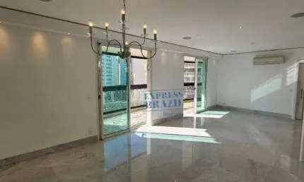 Impecável 4 dorms sendo 3 suítes, 5 vagas, ar condicionado, andar alto, vista livre, lazer - Agende sua visita!!!