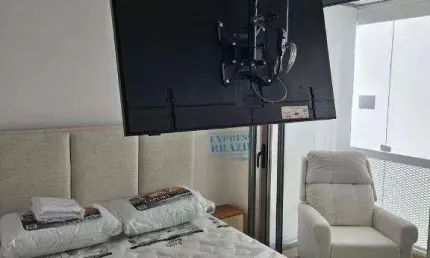 Studio totalmente mobiliado, com 25 m² para alugar em Pinheiros - São Paulo/SP