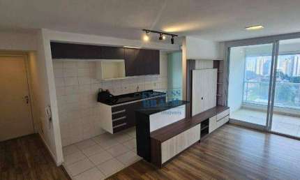 Apartamento com 2 dormitórios sendo 1 suíte, 68m², com ar-condicionado em todos os ambientes - Brooklin