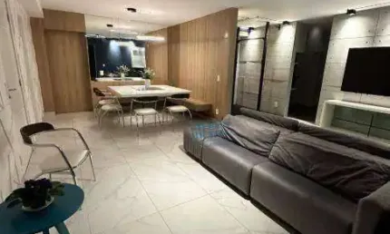 Apartamento totalmente mobiliado, com 125m² e 3 dormitórios à venda no Morumbi - Agende sua visita!