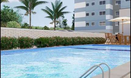 Portal do Lago Residencial Apartamento à venda em Hortolândia-SP, Jardim das Figueiras II - 2 quartos, 1 suíte, 2 salas, 1 banheiro, 1 vaga - 56,72 m²