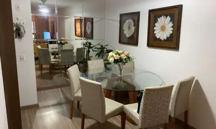 Venda de Apartamento de Luxo em Praia Grande-SP, no Bairro Tupi - 3 Quartos, 1 Suíte, 2 Salas, 2 Banheiros e 1 Vaga de Garagem - 115,28 m²
