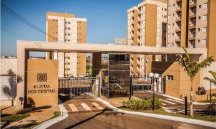 Apartamento à Venda em Hortolândia-SP na Vila São Pedro: 2 Quartos, 1 Suíte, 2 Salas, 2 Banheiros, 1 Vaga, 58m² de Área