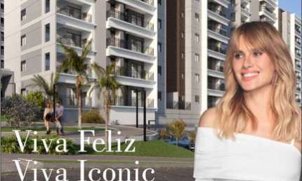 Apartamento à venda em Bragança Paulista-SP: 1 quarto, 1 suíte, 2 salas e 1 vaga no Condomínio Fazenda Santa Petronilla!