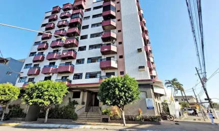 Apartamento à venda em Praia Grande-SP, Ocian: 2 quartos, 1 suíte, 2 salas, 2 banheiros, 1 vaga de garagem, 88m².