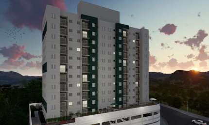 Apartamento à venda em Caieiras-SP: 2 quartos, 2 salas, 1 banheiro e 1 vaga na Laranjeiras, 45,94 m² de área.