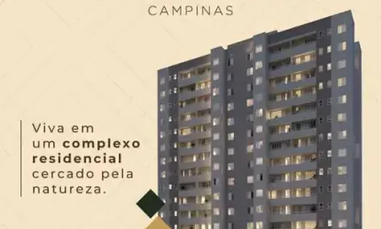Apartamento à venda em Campinas-SP, Jardim Santa Genebra: 2 quartos, 1 suíte, 2 salas, 2 banheiros, 1 vaga, 44m².