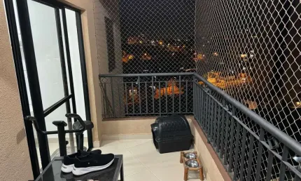 Apto 83,15m2 2 Dorms 1 Suíte, Sala, Banheiro, Cozinha, Varanda, 2 Vagas Cobertas, Lazer Completo