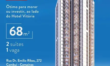 Breve Lançamento Magno PatrIani Apto 68m2 2 Suítes, Sala, Cozinha, Lavabo, Varanda Gourmet c/ Churrasqueira, 1 Vaga Determinada